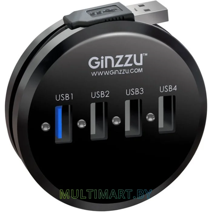 USB-хаб Ginzzu GR-314UB